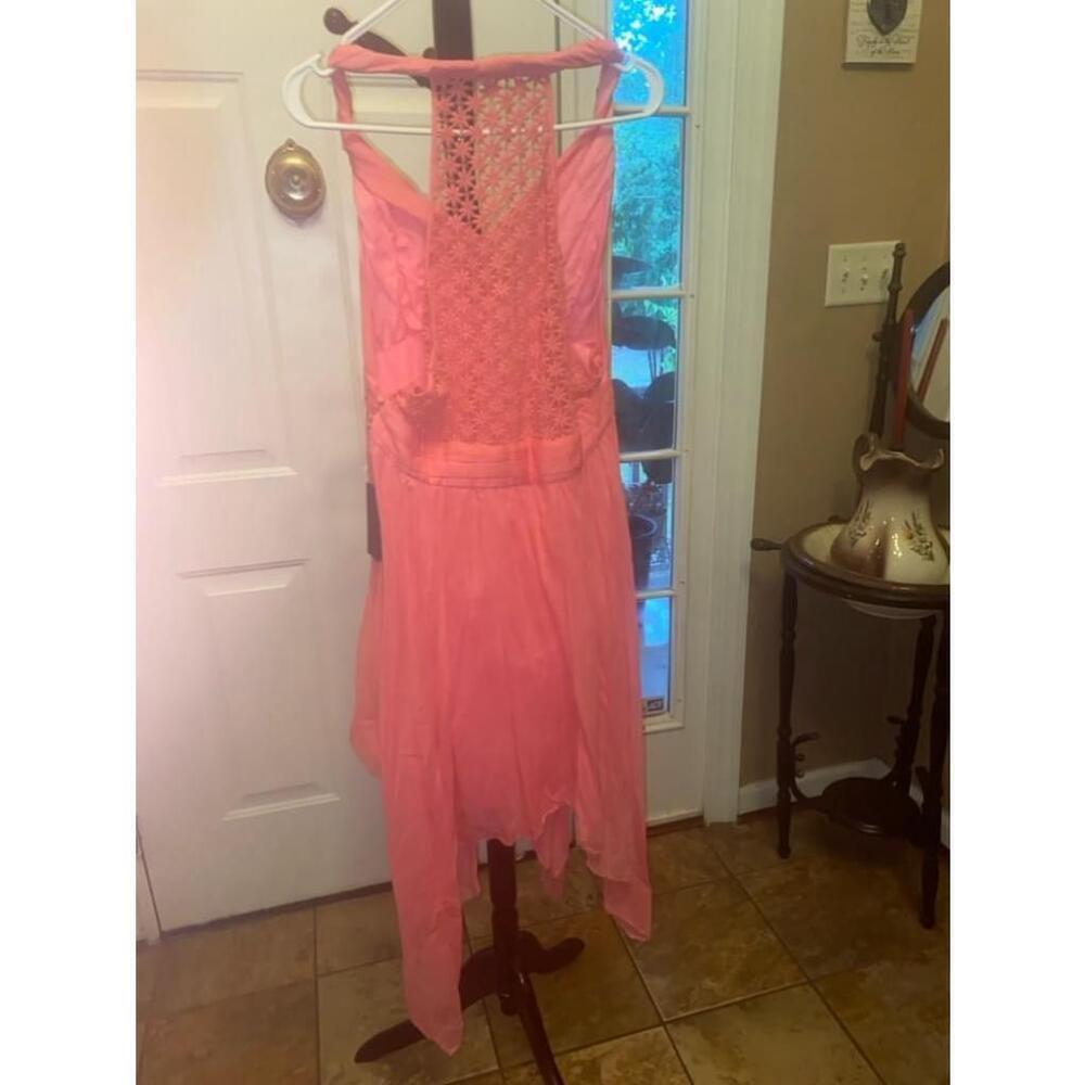 Women's Guess Pink cotton Dress Size 12 - Picture 9 of 9